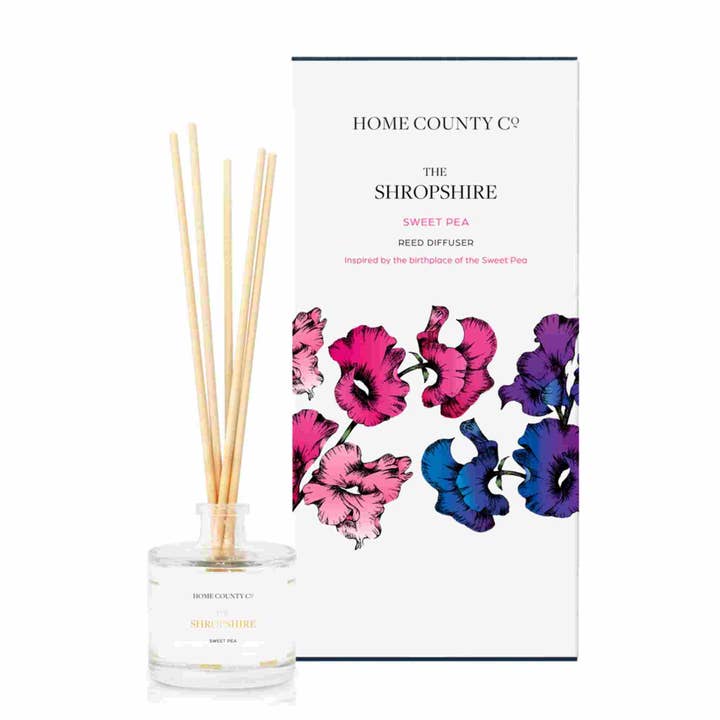 The Shropshire: 100ml Reed Diffuser for wholesale by Home County Co.