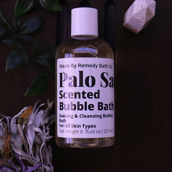 Boblebad - Dagligt - Hydrating Boble Bath - Palo Santo for engroshandel hos Remedy Bath Co