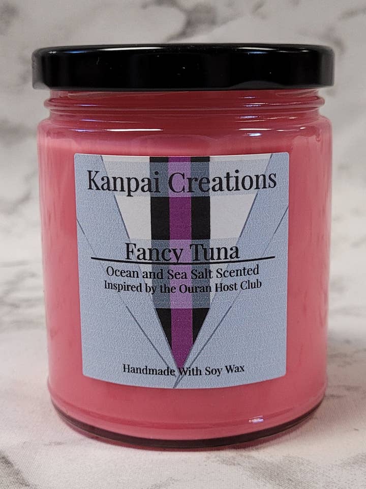 Snygg tonfisk, havs- och havssalt doftande, animeljus för wholesale av Kanpai Creations