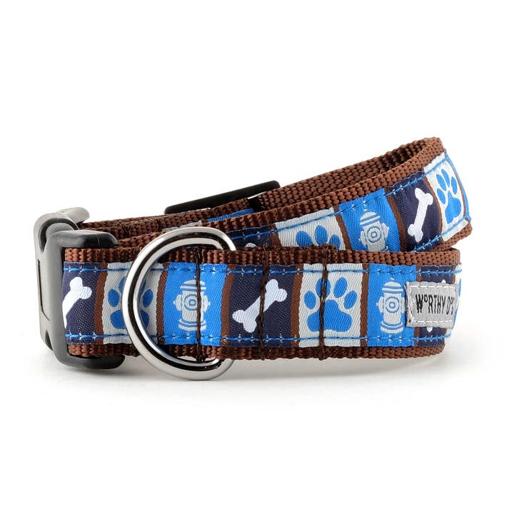 Blue A Dog's Life Collar for wholesale on Faire