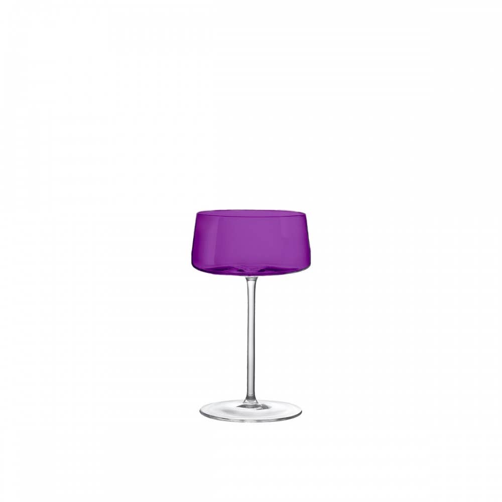 AULICA – wholesale Champagneglas – Champagnekupor 6 färger 230 ml - set om 65