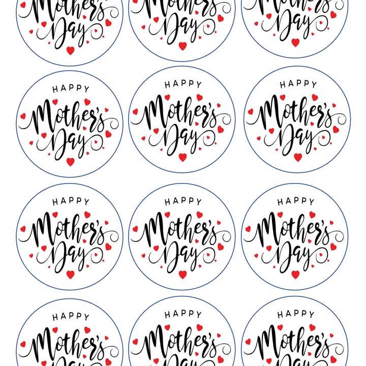 Edible Images Michigan - Wholesale Cake/cupcake topper - 50 ct. CHOOSE SIZE edible images for desserts, Mothers Day