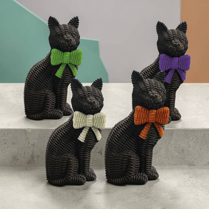 Gia Roma - Wholesale Decorative Figurine - Black Cat Decoration, Farmhouse Halloween Home Decor Statues13