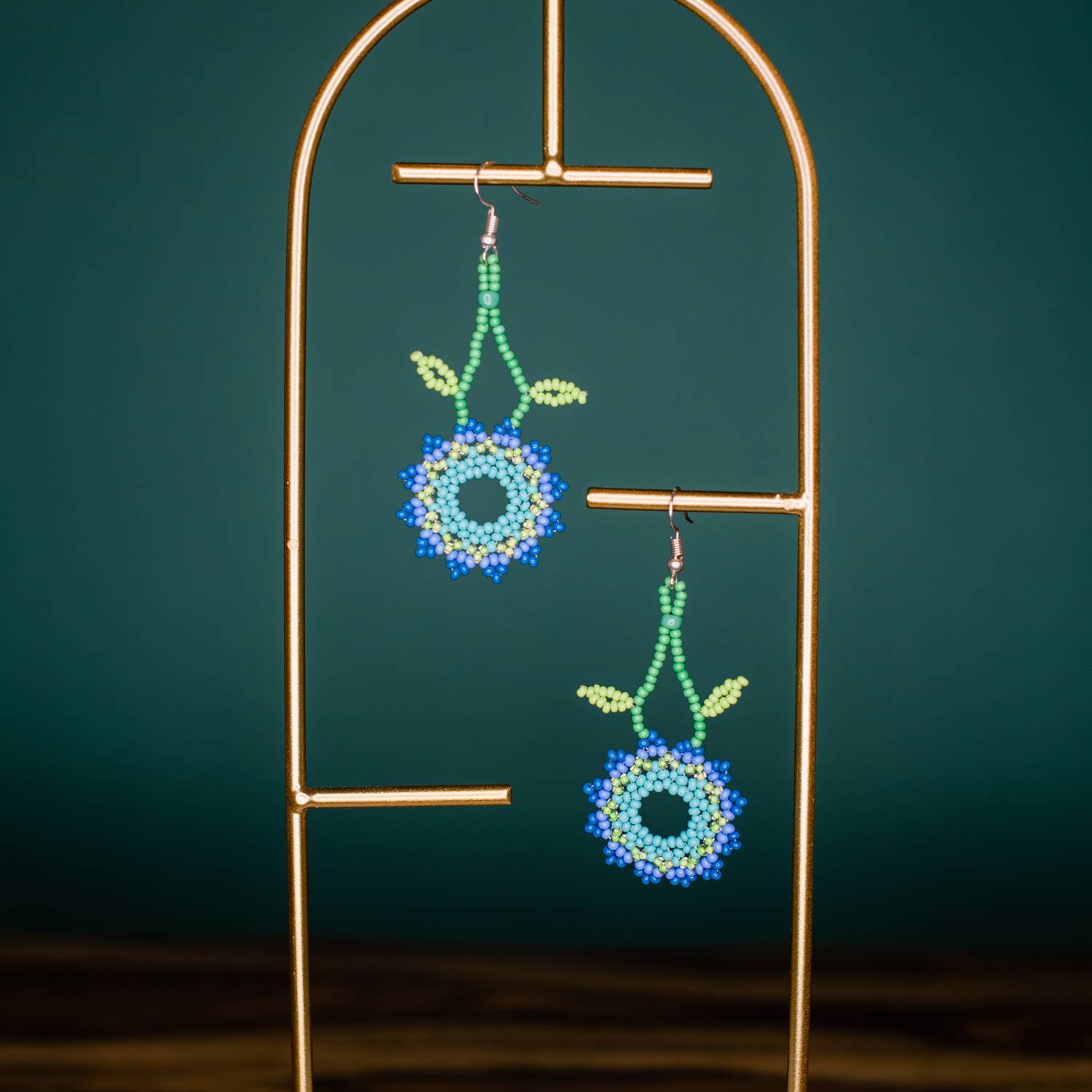 Lucia's Imports – Brincos de argola por atacado – Brinco Flor de Maria5