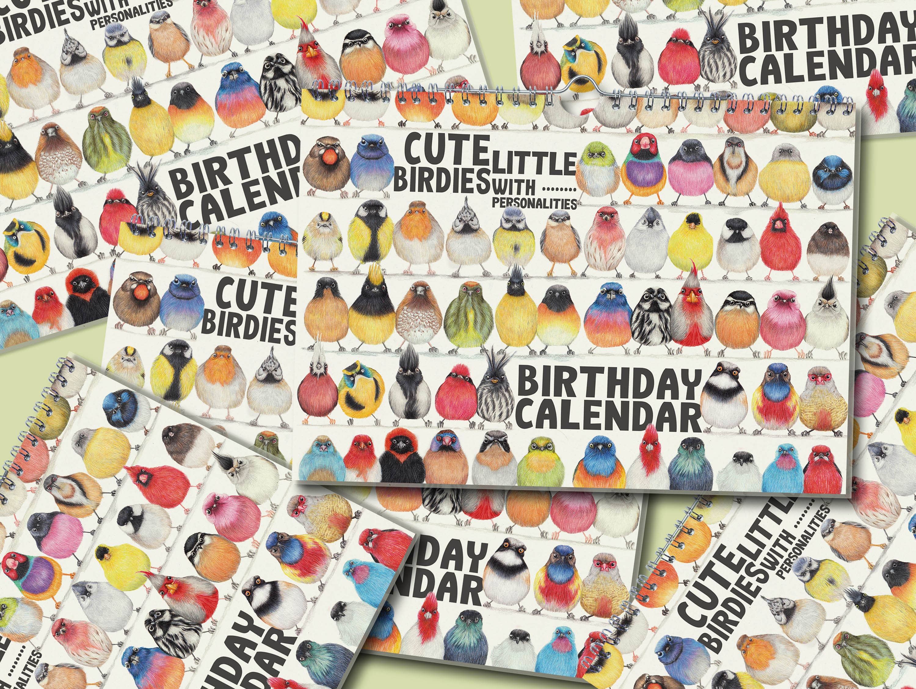 Beast of Paradise - Wholesale Calendar - Birthday Calendar, Perpetual Calendar, Bird Calendar, Animal9