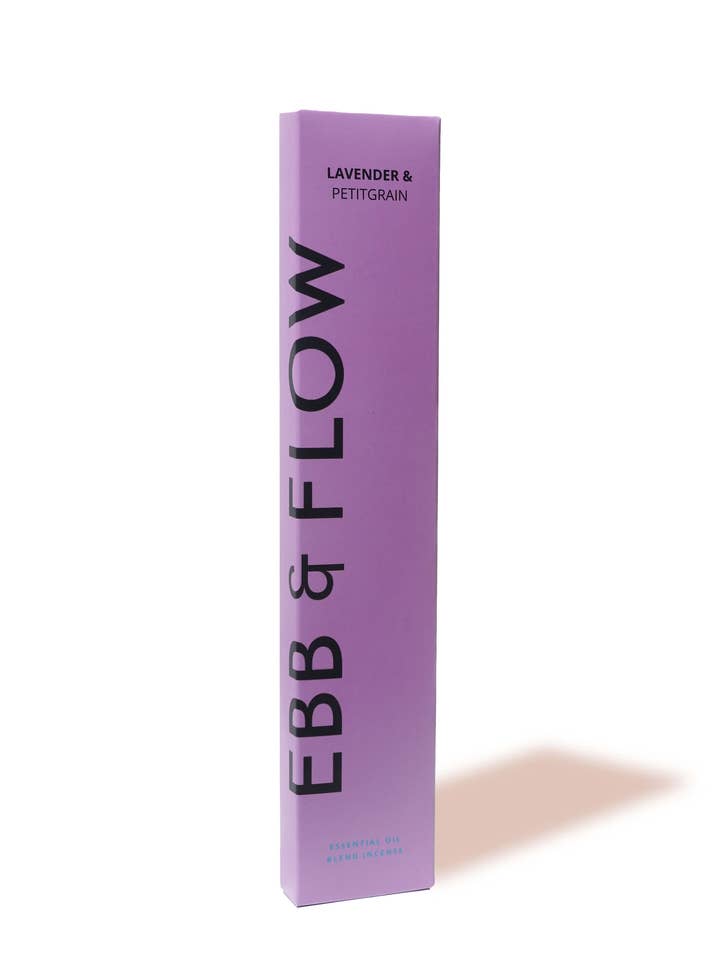 Lavender & Petitgrain Incense for wholesale by Ebb & Flow