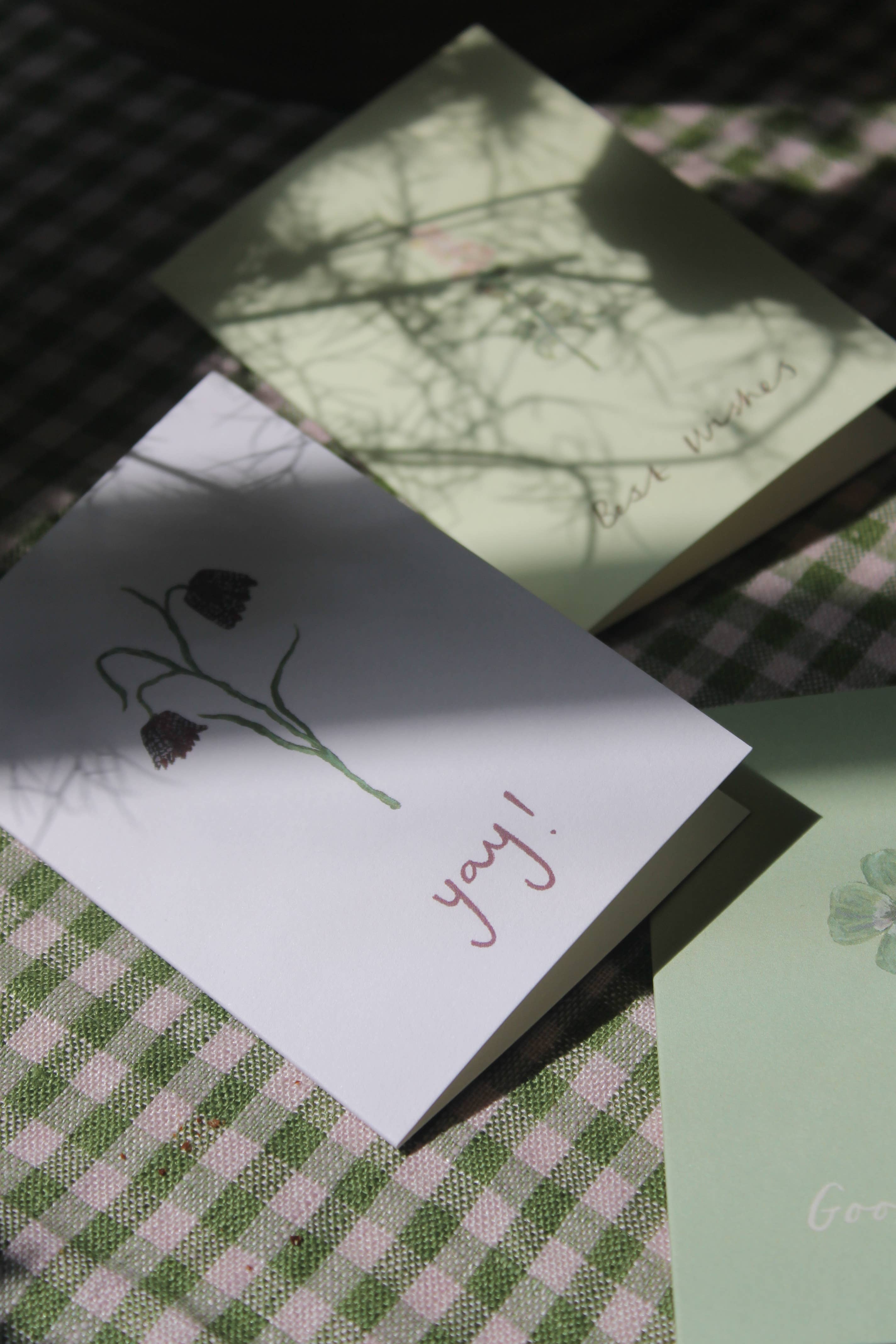 Harriet Watson – wholesale Everyday greeting card – Yay! mini card 1