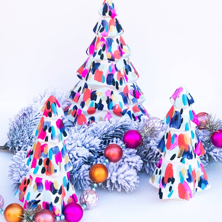 Piccolo albero luminoso per la vendita all'ingrosso da parte di Jessica Reynolds Art