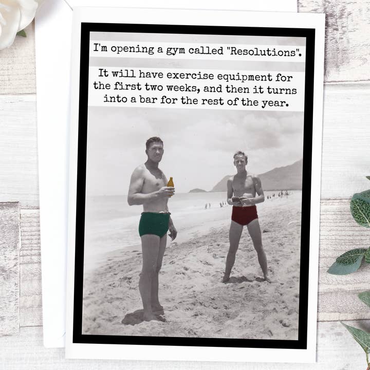 Estou abrindo uma academia chamada “Resoluções”... por atacado de Raven's Rest Studio