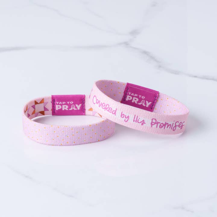 Versible - Wholesale Wristband - Tap To Pray™ - Kingfolk Series Wristband - Covered by His Promises5