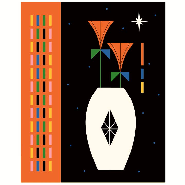 Impression d'art Vase en diamant pour la vente par Amber Leaders Designs