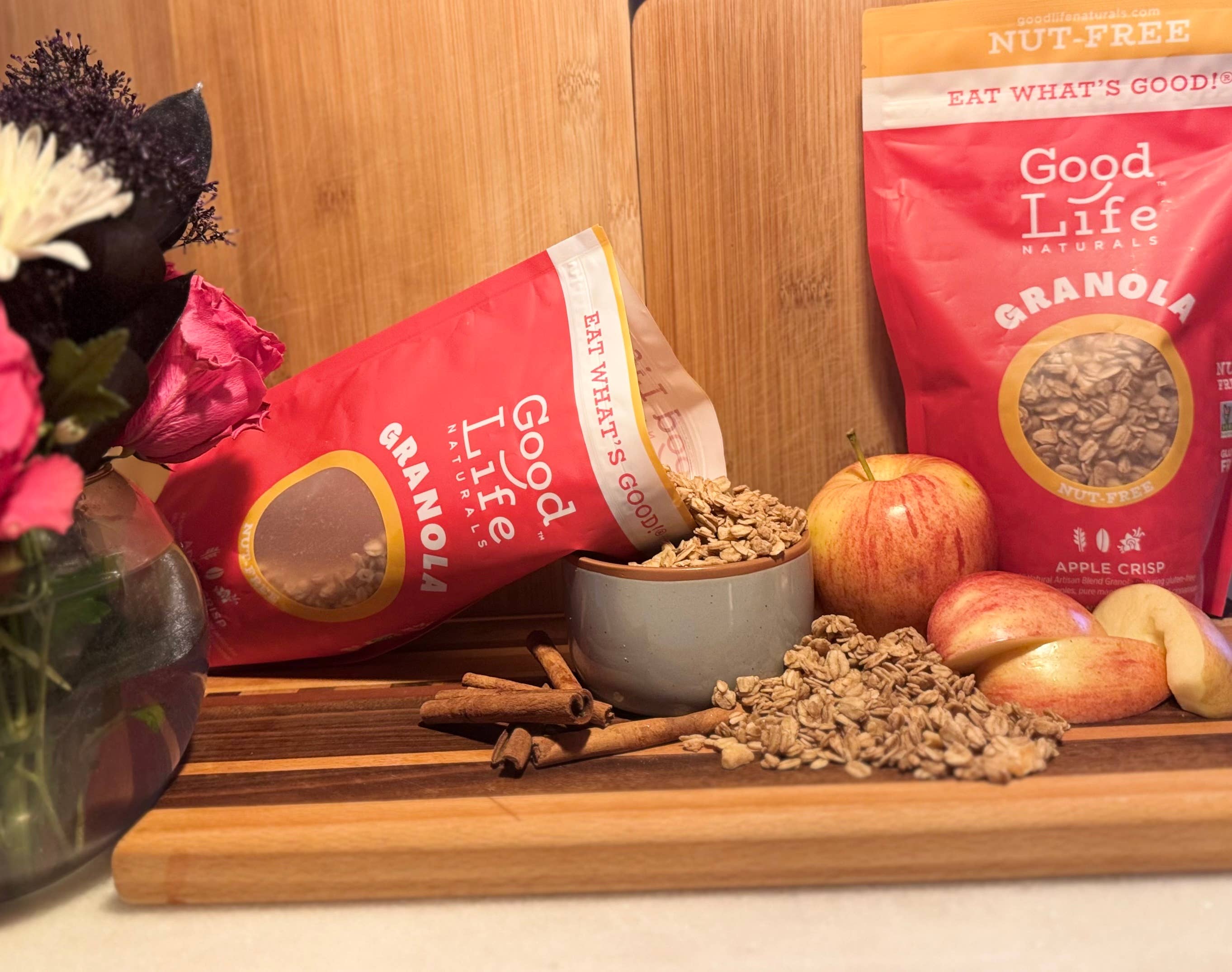 Good Life Naturals - Wholesale Granola - Nut-Free Apple Crisp Granola4