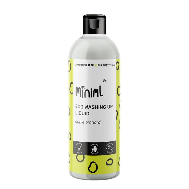 Washing Up Liquid - Apple - 12 x 500ML PET for wholesale by Miniml