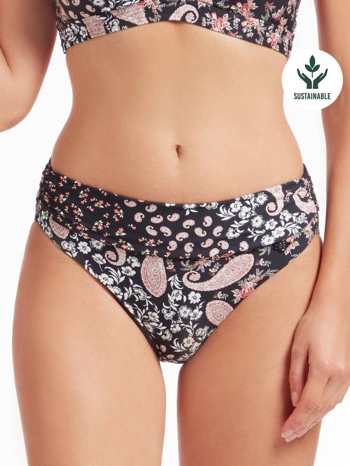 Sweet Paisley Svart Hel Klassisk Byxa för wholesale av Sunseeker