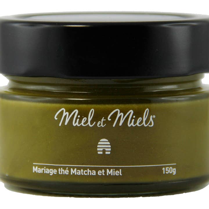 Honig und Matcha-Tee 150g für den Großhandel von MIEL ET MIELS