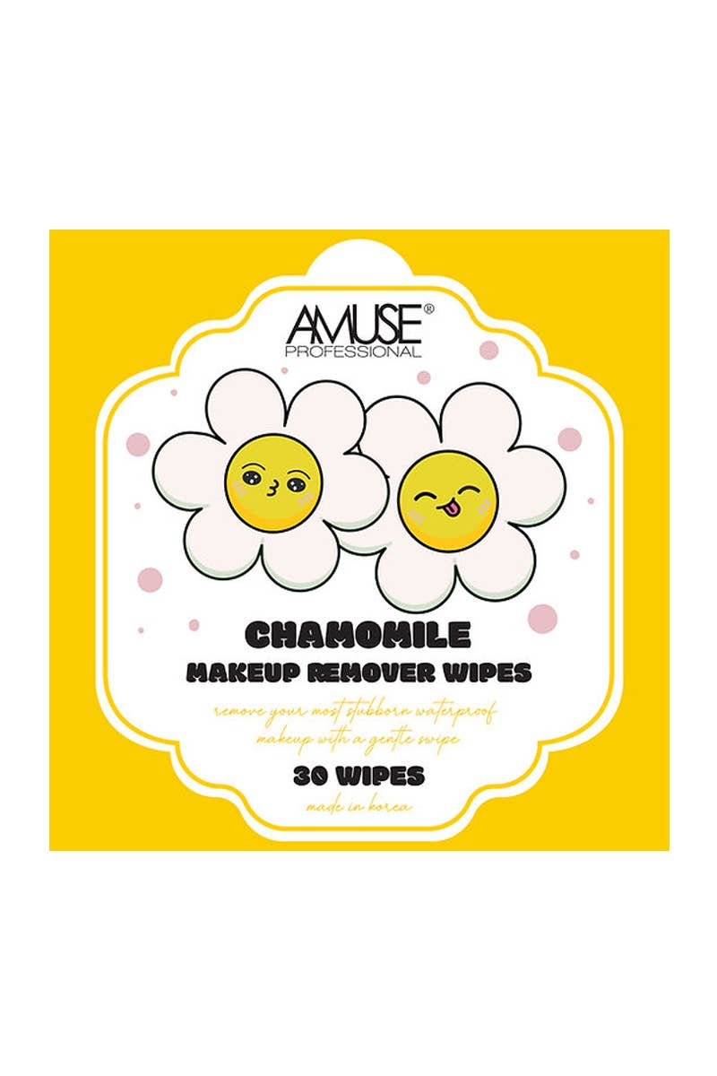 PINEAPPLE Beauty - Wholesale Makeup Remover - Amuse AM626 Chamomile Makeup Remover Wipes - 6pcs 5