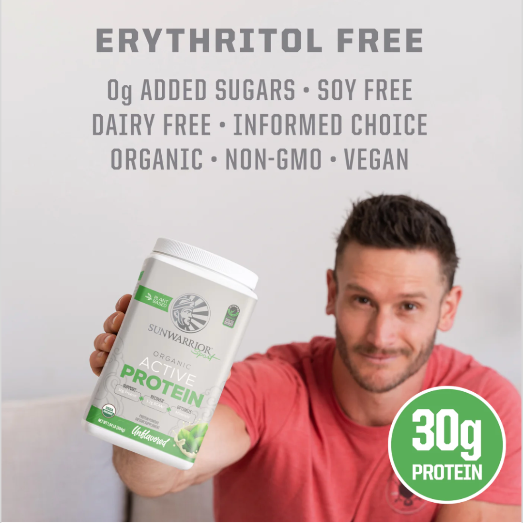 Sunwarrior - Wholesale Protein/Superfood Powder - Unflavored Active Protein - Plant-Based, Gluten-Free3