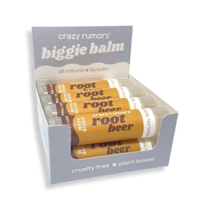 Crazy Rumors - Wholesale Lippenbalsem - Helemaal natuurlijk, veganistische BIGGIE Root Beer lippenbalsem3