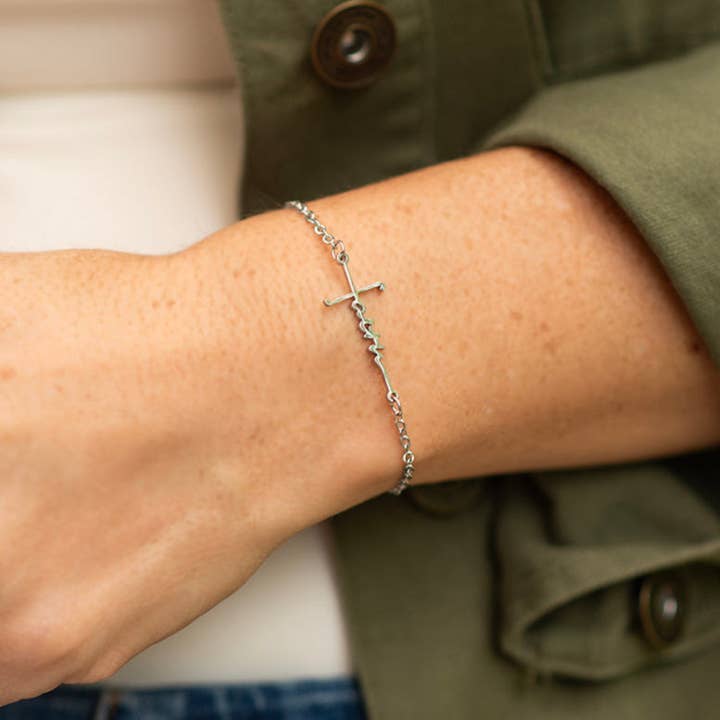 Faith Cross Bracelet for wholesale by Positive Hope Designs
