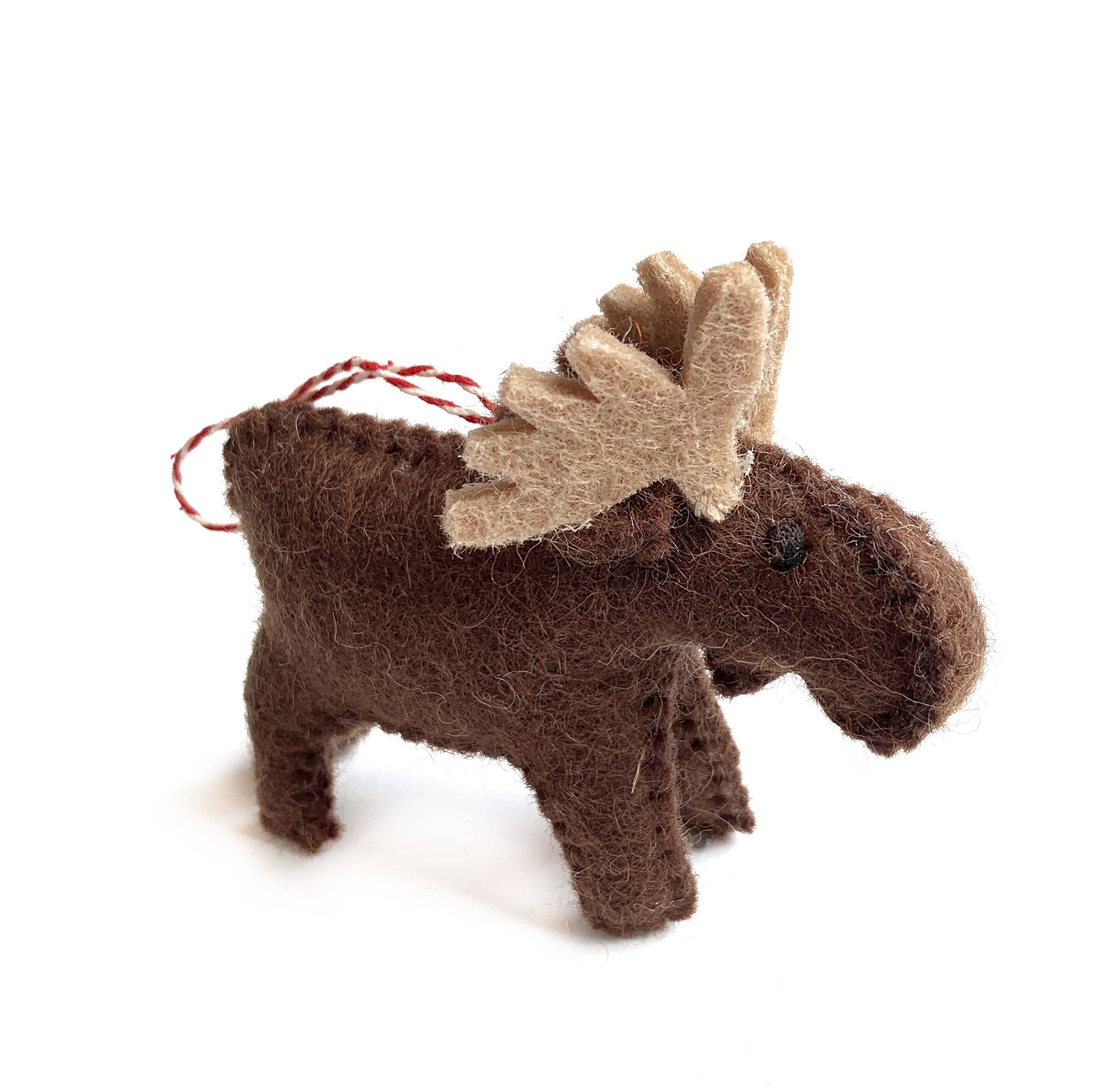 Ornaments 4 Orphans - Wholesale Ornament - Moose Felt Wool Christmas Ornament3