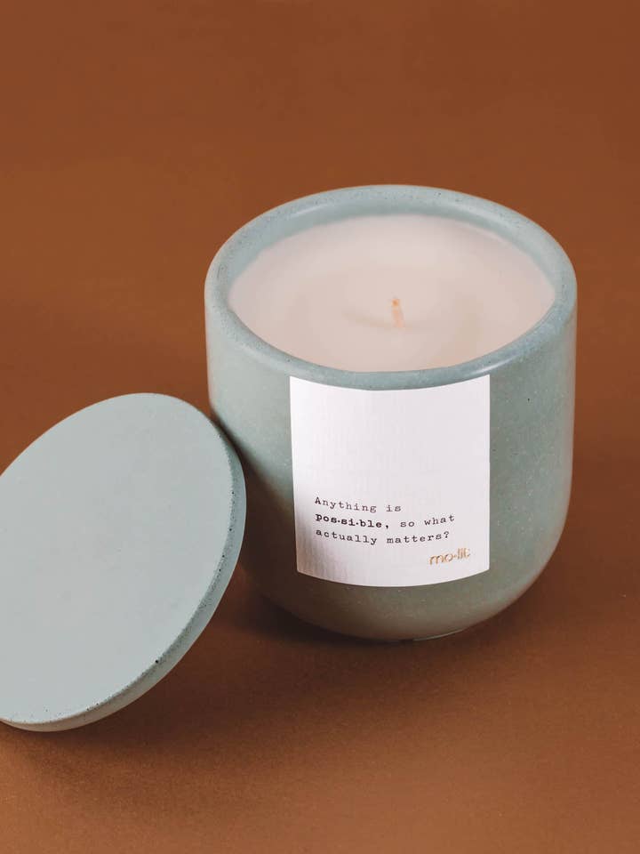 POS·SI·BIL·I·TY CANDLE for wholesale by molit