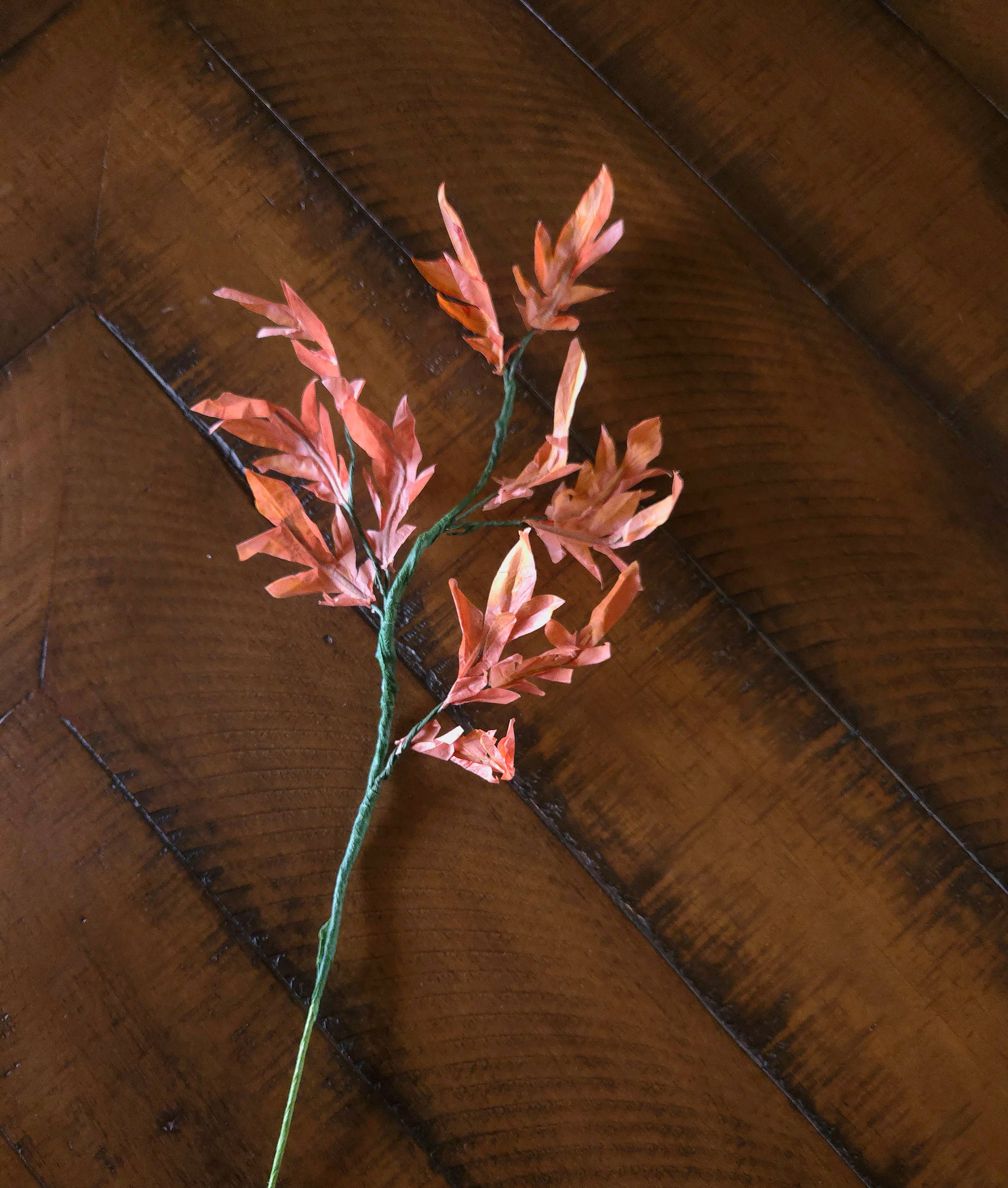 Beautiful Things By Bec - Vendita all'ingrosso Fiori finti - Foglie d'acero in carta, foglie d'autunno2