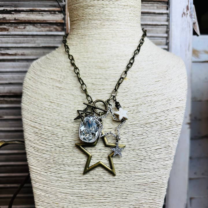 Scooples Jewelry - Wholesale Pendant/Charm Necklace - Gypsy Star
