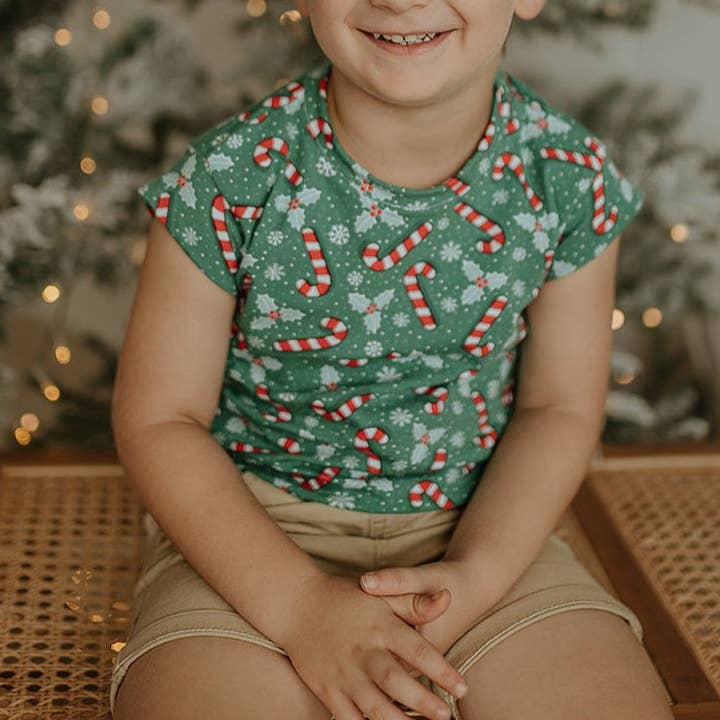 Handmade Kids Christmas Tshirt 3 designs - Made to order for wholesale by little miss ellie