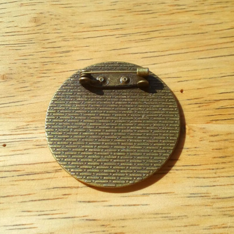 Handcrafted from Tumbleweed - Wholesale Brooch - Tumbleweed Antique Brass Brooch5