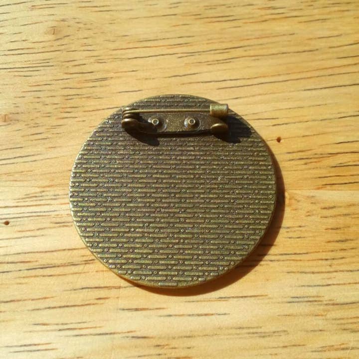 Handcrafted from Tumbleweed - Wholesale Brooch - Tumbleweed Antique Brass Brooch5