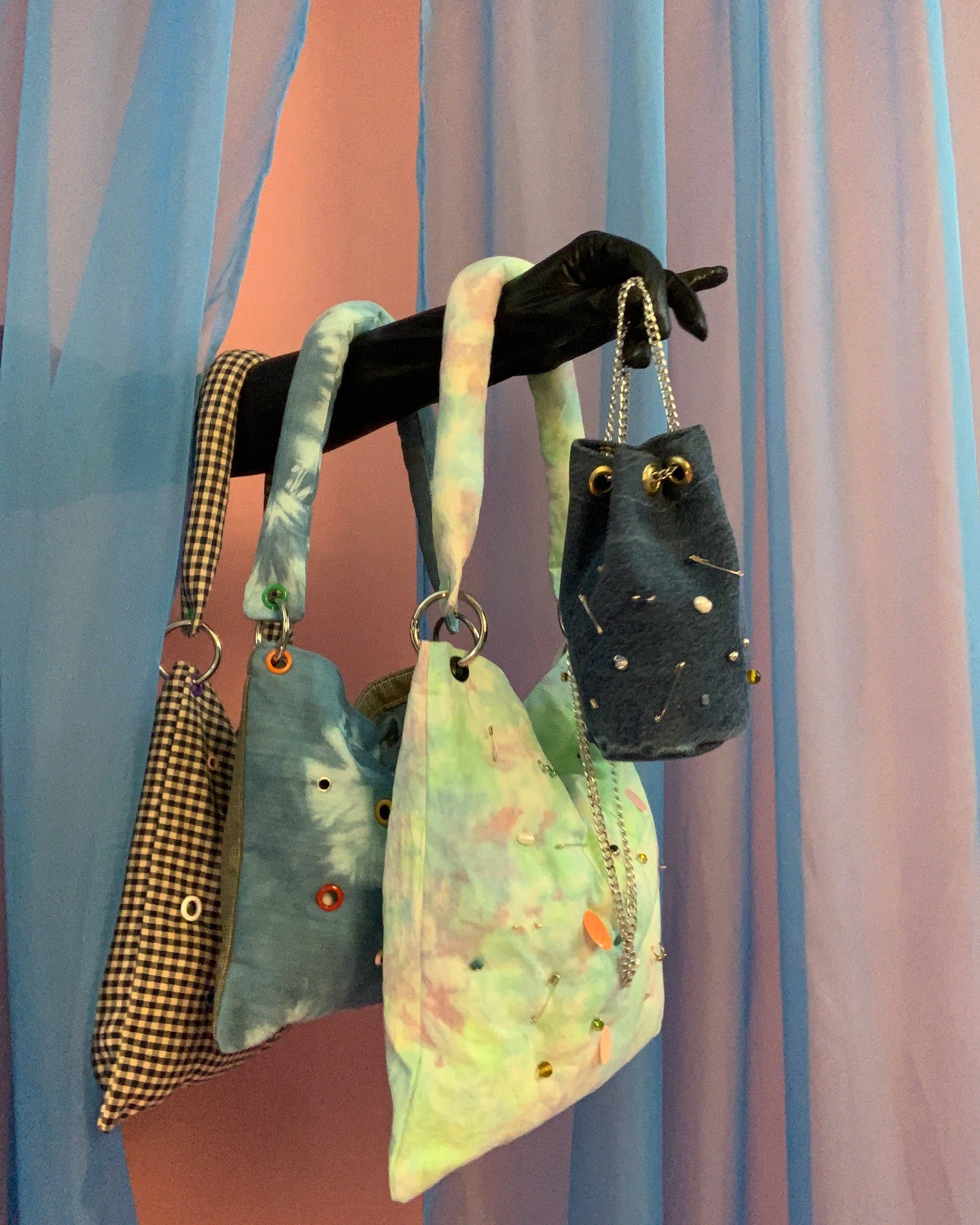 Shop Journal Vintage - Wholesale Crossbody Bag - Women's - Handmade pierced denim pouch bag2