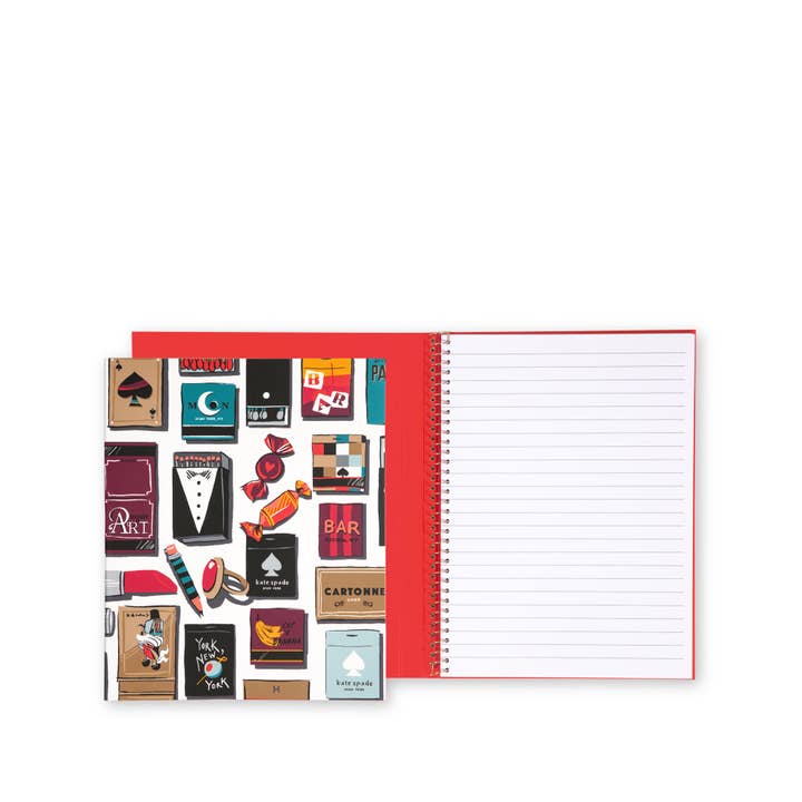 Kate Spade New York by Lifeguard Press - Wholesale Notebook - Concealed Spiral Notebook, Purse Matchbook