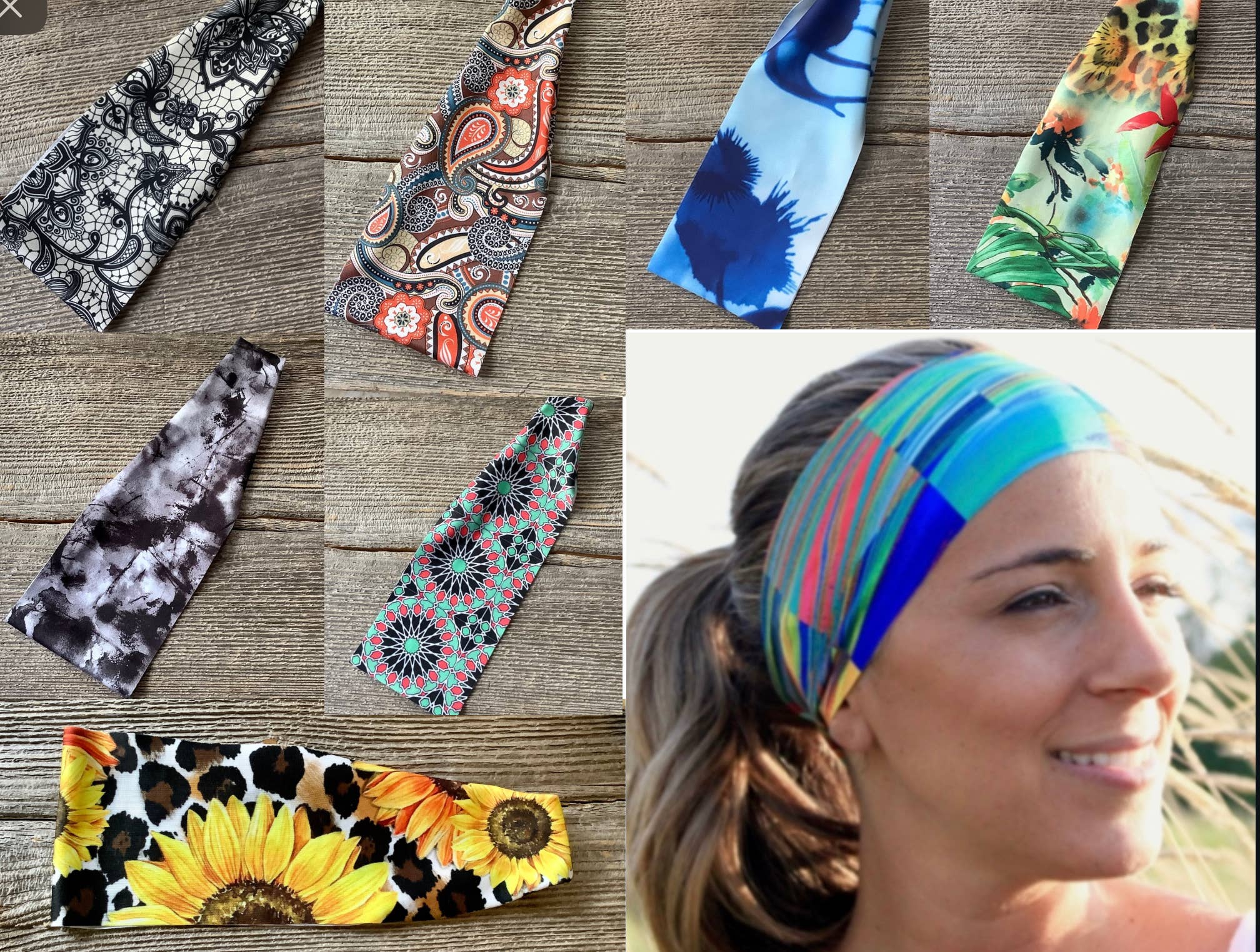 Beautiful Boundaries - Wholesale Yoga Headband - Headbands, set of 3 yoga workout headbands6