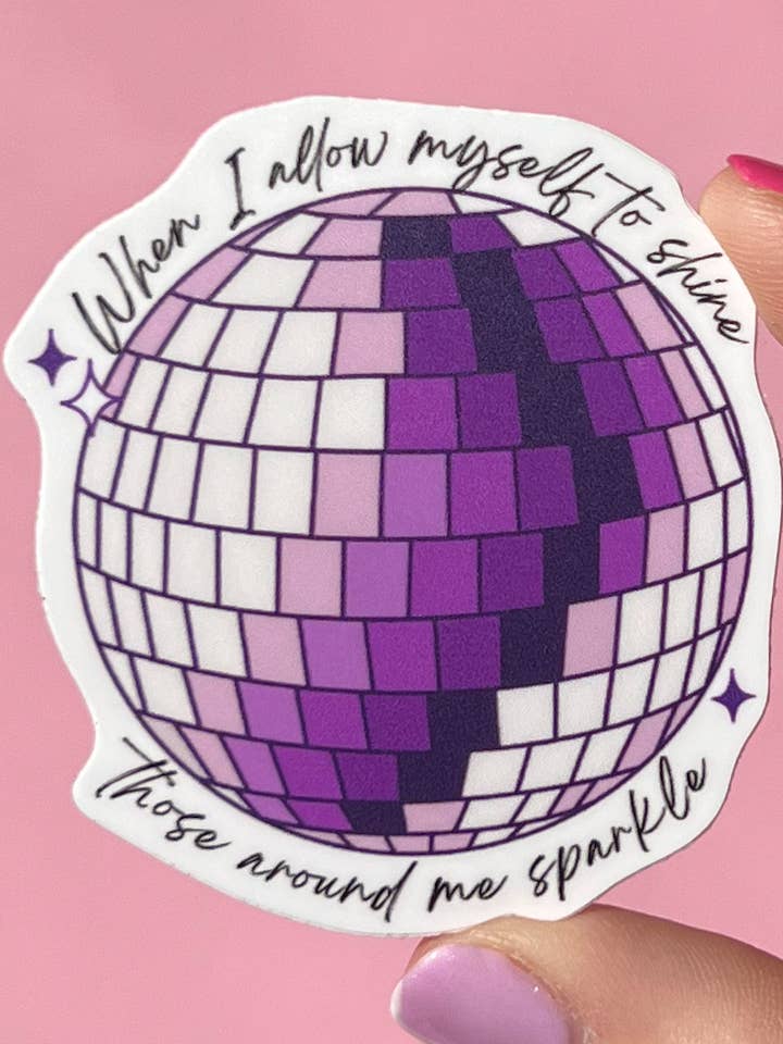 När jag tillåter mig att lysa, glittrar de omkring mig för wholesale av Uplifter Sticker