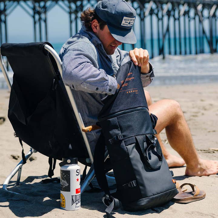 Kurrent Supply - Wholesale Backpack - Unisex - The Mullet in Black Mantra4