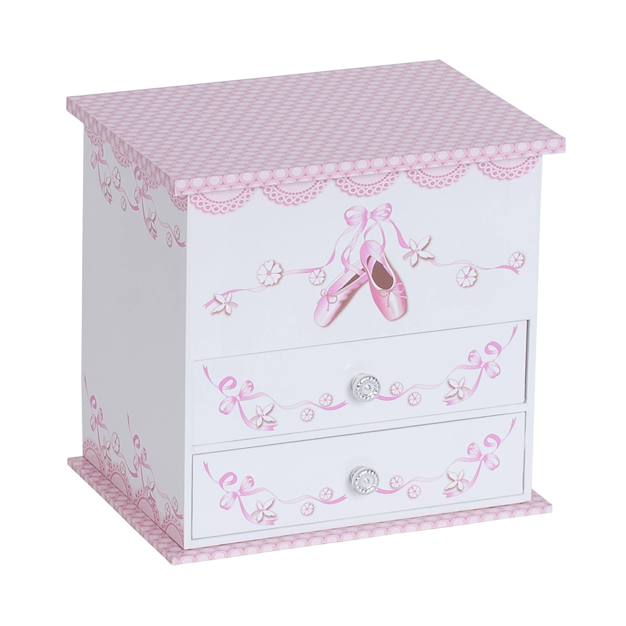 Mele and Co - Wholesale Jewelry Box/Organizer - Kids - Mele and Co Angel Girls Ballerina Music Jewelry Box1