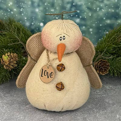 Ich liebe den Schneemann-Engel für den Großhandel von Honey and Me