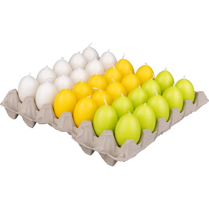 Eikaars, H65mm, D45mm, 3 kleuren gesorteerd, Citroen, voor wholesale door Vosteen