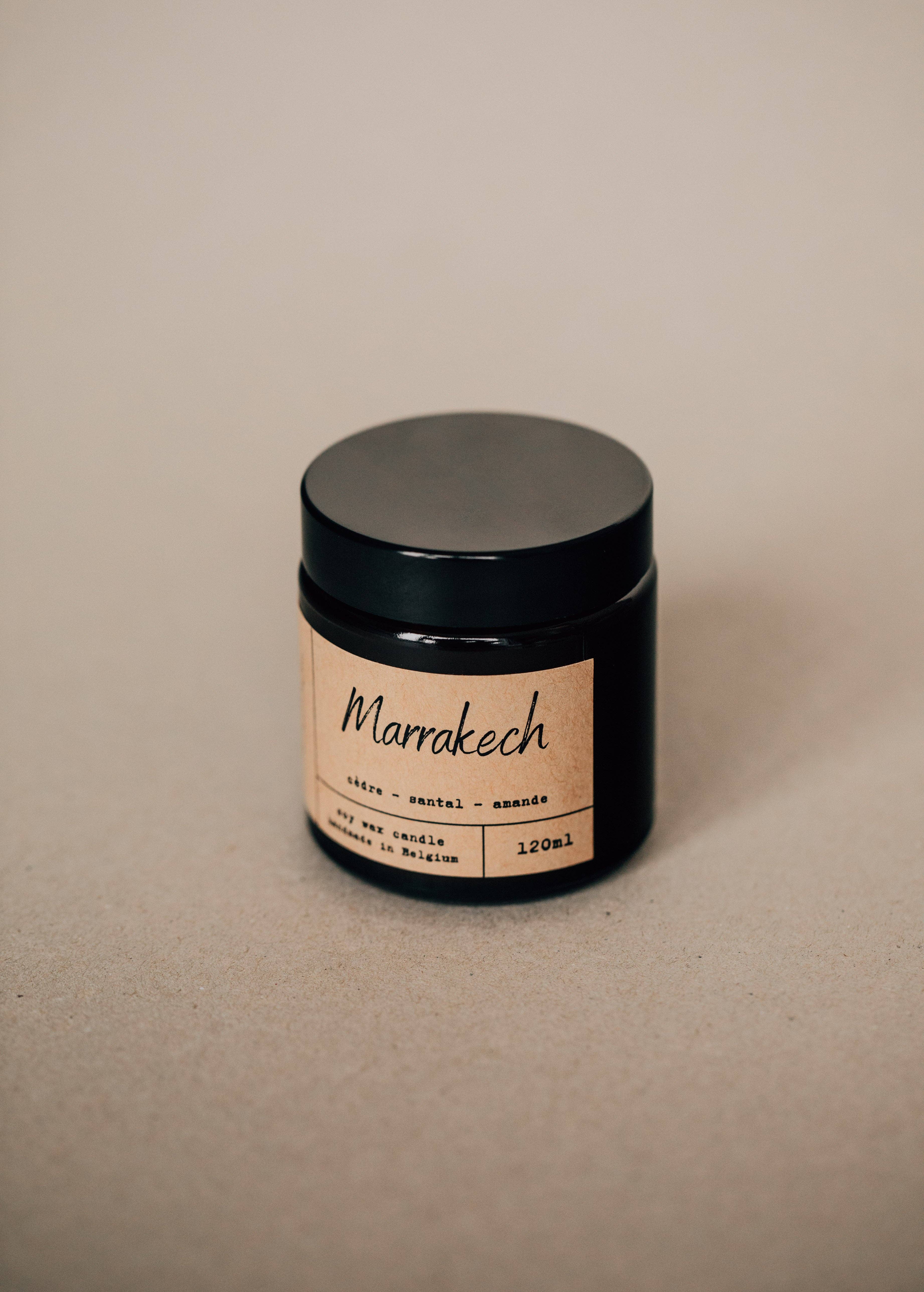 Designed by Cloé - Vente Bougie en bocal - Bougie « Marrakech »1