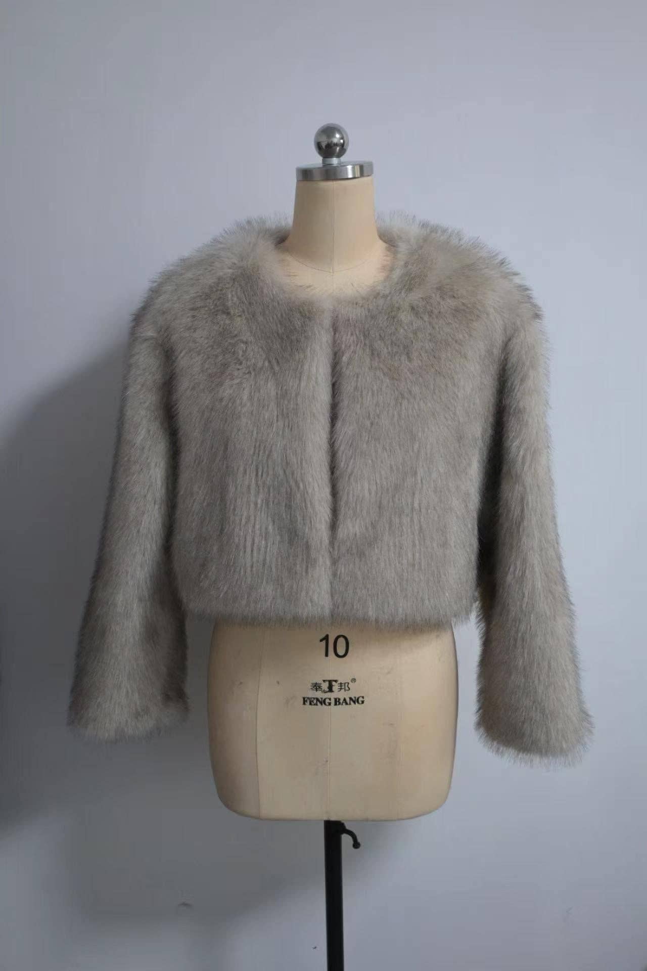 Marayn - Wholesale Jacket - Women's - Luxury Faux Fur Jacket Chic AutumnWinter European Style15
