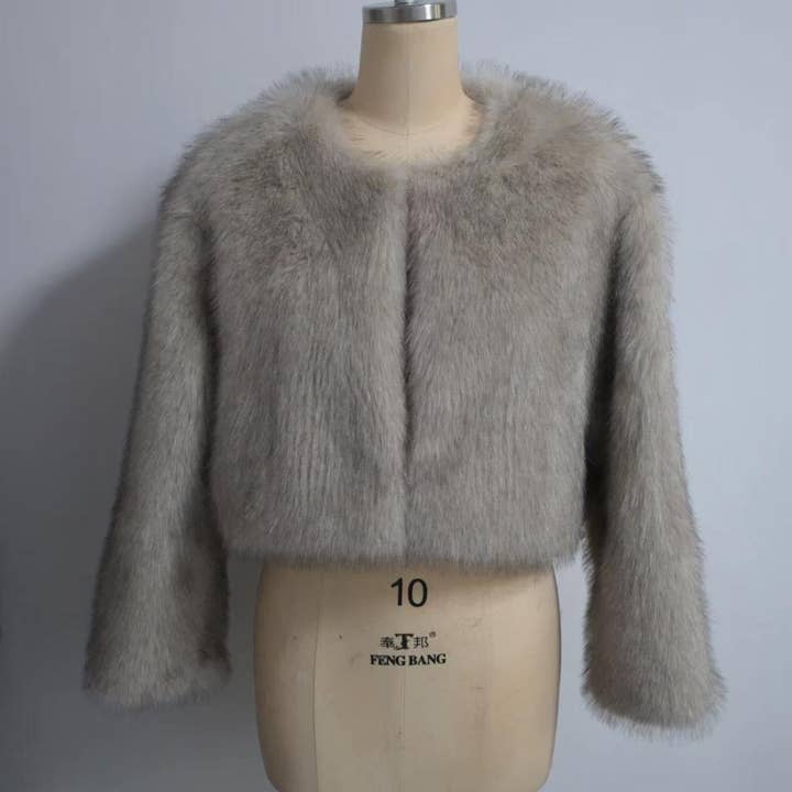 Marayn - Wholesale Jacket - Women's - Luxury Faux Fur Jacket Chic AutumnWinter European Style15