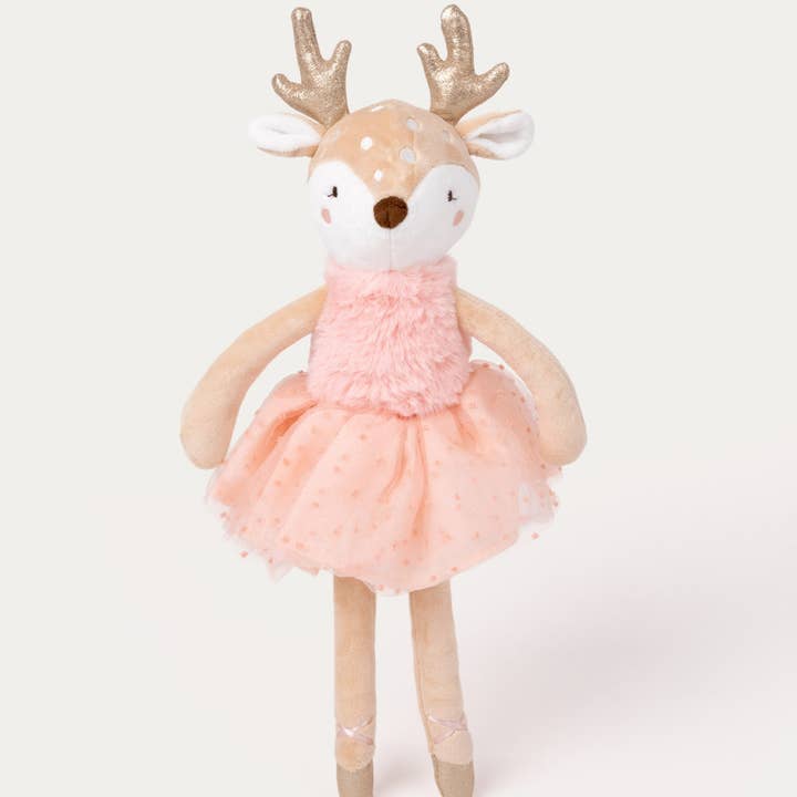 Teddykompaniet - Wholesale Stuffed/Plush Toy - Kids & Baby - Ballerinas, Hjorten Ruth0