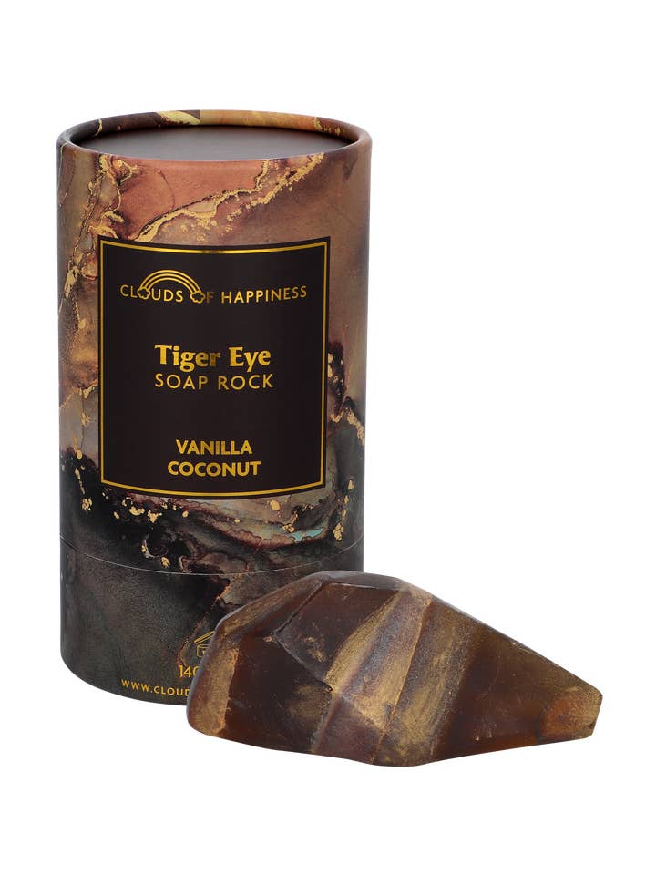 Tiger Eye Crystal Soap - Chrystal Soap Tiger Eye for wholesale by Clouds of Happiness BV