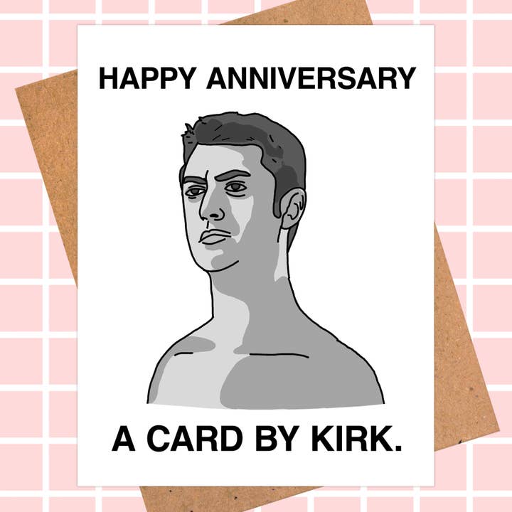 Kirk, Gilmore Girls Anniversary Card | Pop Culture Card for wholesale by Pop Hot Cards