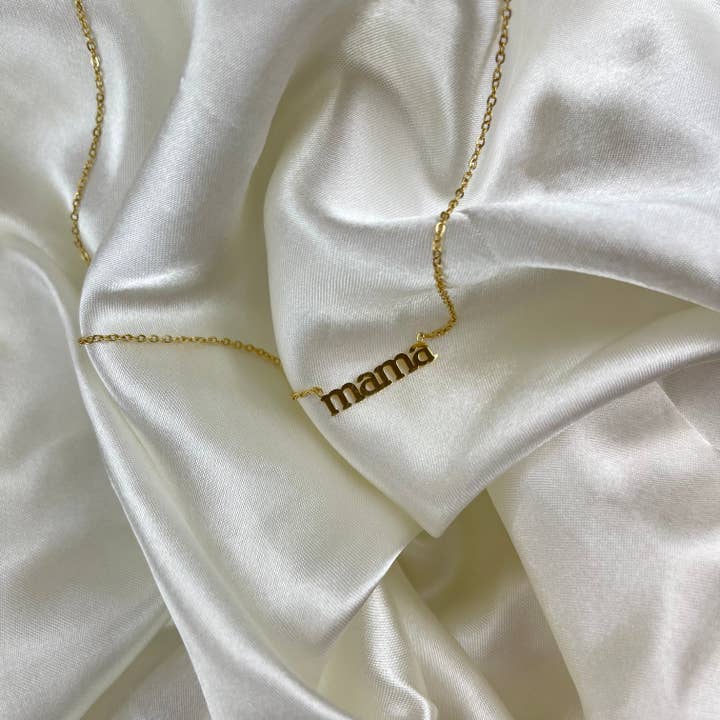 Mama Pendant Necklace for wholesale by Lumini Jewelry