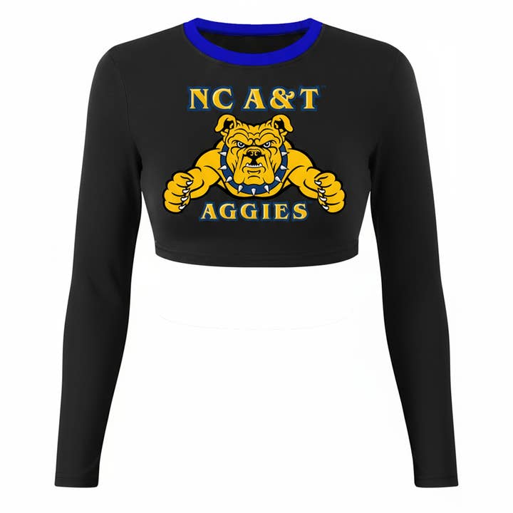 NCAT Crop Longsleeve for wholesale by 1921Movement