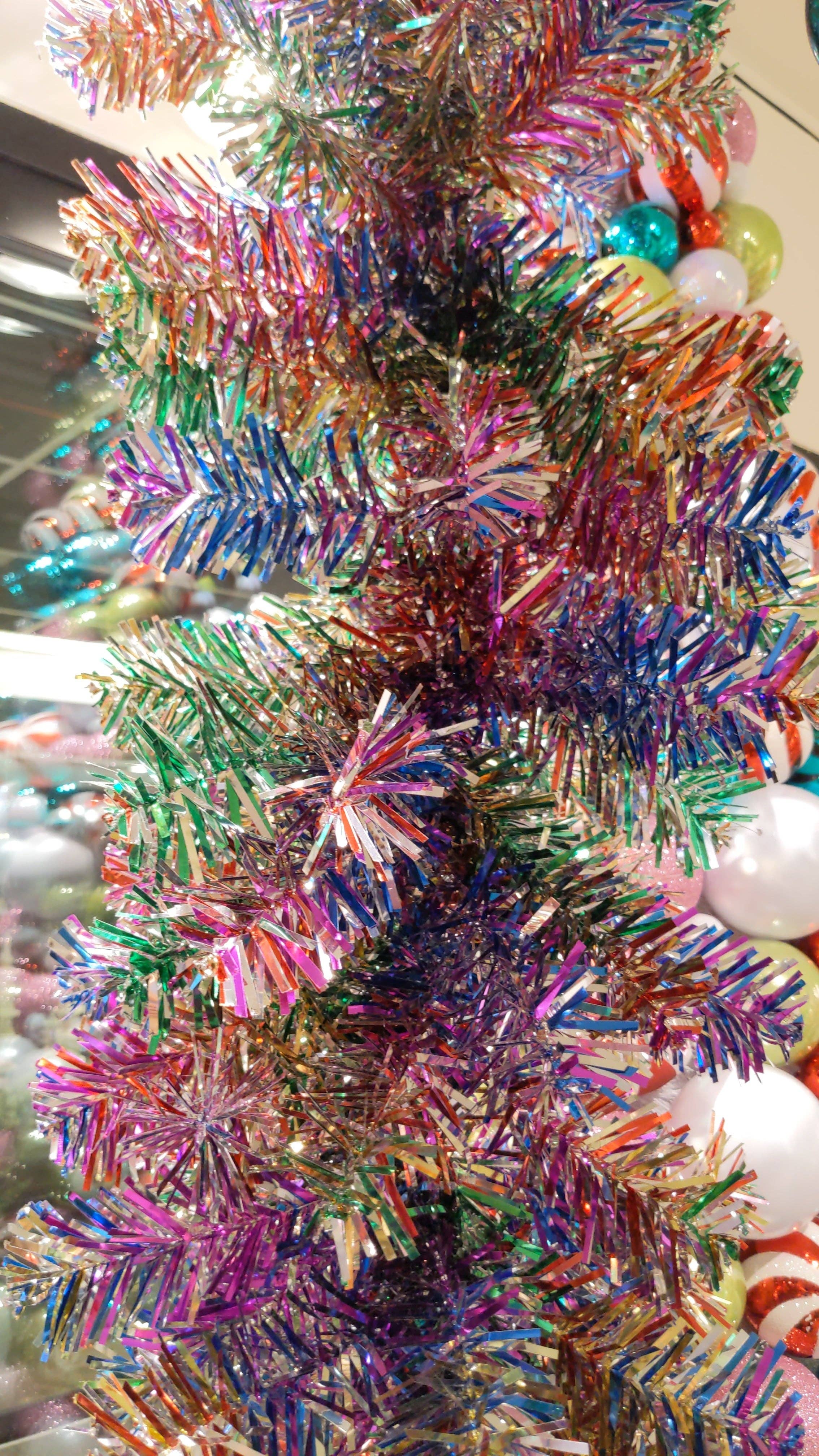 Green Import Limited - Wholesale Christmas Decoration - XM12639 CHUNKY CUT TINSEL PICKx5,14in4