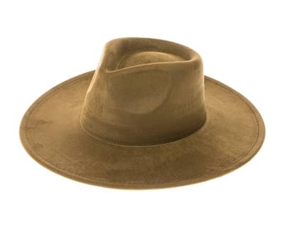 DNMC - Wholesale Fedora - Women's - Vegan Suede Rancher Hats - NEW COLORS!15