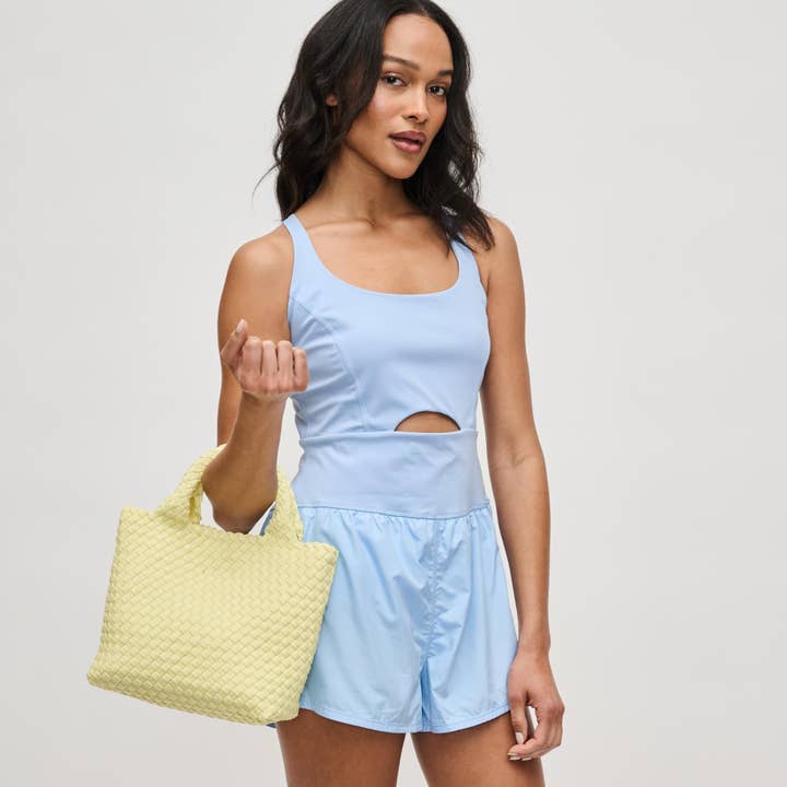 Sol and Selene - Wholesale Crossbody Bag - Women's - Sky's The Limit - Woven Neoprene Small Crossbody146