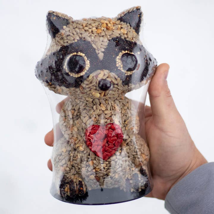 Birdzy - Wholesale Bird Feeder - Racoon Bird Feeder (Gifts For Bird Lovers)4